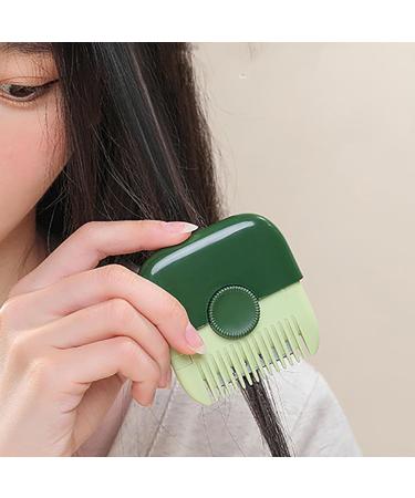 Split Ends Hair Trimmer & Comb - 2 In 1 Manual Bangs Trimming Tool for Travel | Portable Hair Razor Comb - Buy Online on GoSupps.com