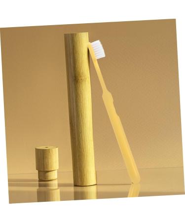 Buy Minkissy 6-Pack Soft Wooden Toothbrushes for Sensitive Teeth - Eco-Friendly & Reusable Household Cleaning Tools - Buy Online on GoSupps.com