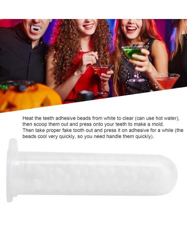 Buy Halloween False Tooth Adhesive Fitting Beads | Fake Teeth Thermal Glue for Spooky Decorations - Buy Online on GoSupps.com