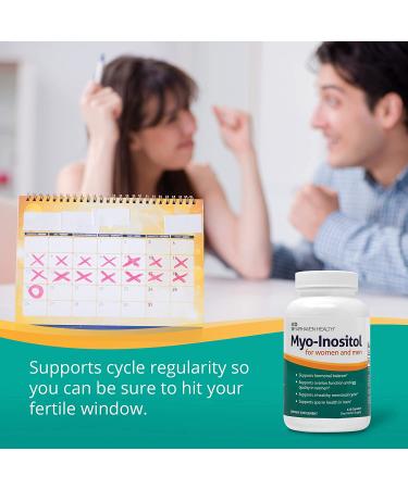 Fairhaven Health Myo-Inositol 120 Capsules - Support for Women & Menâ€™s Health - Buy Online on GoSupps.com