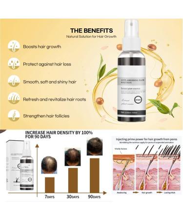 Blusoms Natural Herbal Hair Growth Essence Oils | Revitalize & Nourish Your Hair | Fast International Shipping - Buy Online on GoSupps.com