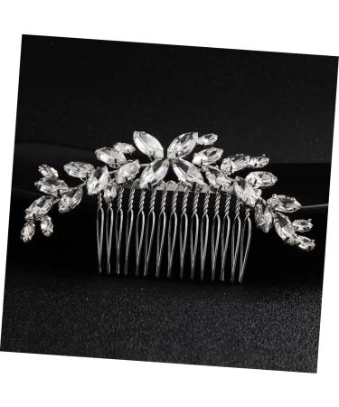 Ipetboom 1pc Bridal Comb Hair Claw Clips for Women Bat Hair Bow Hair Clip for Women Faux Buns Hairpins Hair for Crystal Hair Small Soap Tiara Banquet Alloy Rhinestones Accessories - Buy Online on GoSupps.com