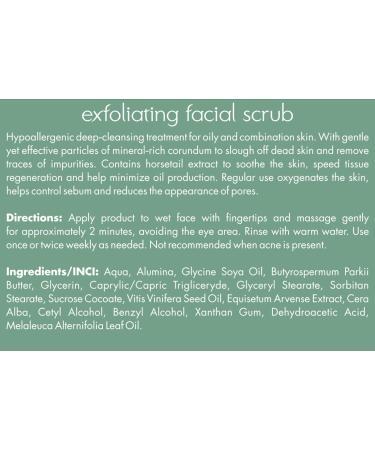 SYLVECO Cleansing Face Scrub 85 g - Creamy Exfoliating Face - Face Scrub Skincare Natural Cosmetics for Women and Men - Buy Online on GoSupps.com