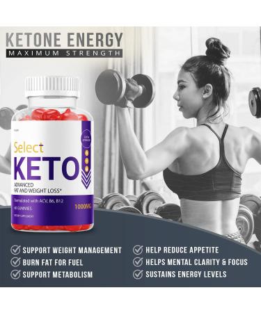 Select Keto Apple Cider Vinegar Gummies - Advanced Formula (60 Gummies) - Buy Online on GoSupps.com
