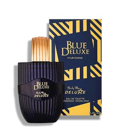 BLUE DELUXE POUR HOMME EAU DE TOILETE 3.4 Fl. Oz. Aromatic Fougere fragrance for men. - Buy Online on GoSupps.com