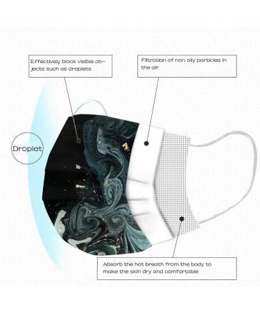 50 Pieces Children Mouth Protection - Colorful 3-Layer Nose Masks with Fun Prints for Outdoor School & Daily Use - Buy Online on GoSupps.com