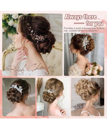 Rich Choices Combs Hair Extension - Hepburn Dutt Hair Tie for Braid & Ponytail - Light Chestnut Brown Updos - Buy Online on GoSupps.com
