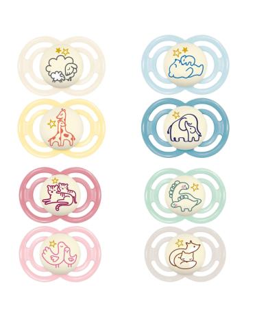 MAM Perfect Night Pacifier Animals 18+ months Silicone 2 pieces - Buy Online on GoSupps.com
