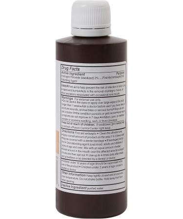 McKesson Antiseptic Hydrogen Peroxide 3% 4oz Bottle - Pack of 24 - Buy Online on GoSupps.com