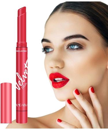  Tsuchiya Long-lasting matte lipstick | Long-lasting matte lipstick | Long-lasting lipstick non-stick makeup Tsuchiya lipstick - Buy Online on GoSupps.com