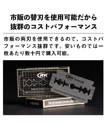 Henson Shaving AL13-M DE Safety Razor - Premium Steel Blue for a Superior Shave | International Shipping Available - Buy Online on GoSupps.com