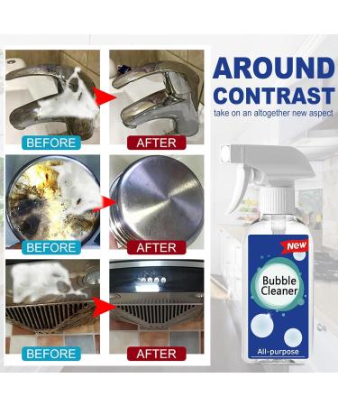 2PCS Bubble Cleaner Foam Cleaning Spray North Moon Bubble Cleaner All-Purpose Bubble Cleaner Foam Spray Powerful Stain Removal Kit All-Purpose Household Cleaners 100ML A One size - Buy Online on GoSupps.com