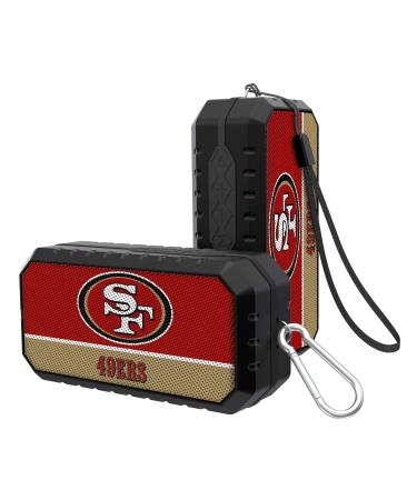 Strategic Printing San Francisco 49ers End Zone Water Resistant Bluetooth Speaker, One Size