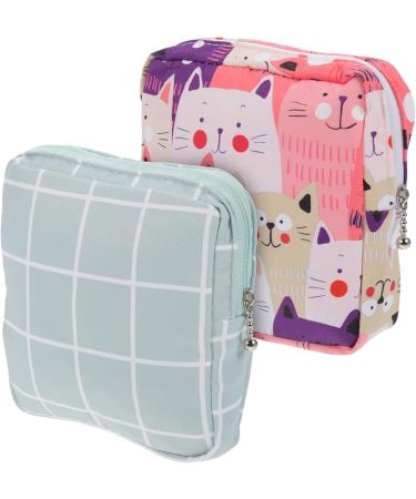 Healeved 4-Piece Women's Storage Bags - Cotton Period & Tampon Pouches for Travel & School - Buy Online on GoSupps.com