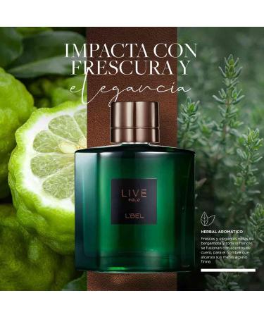 L'Bel Live Polo Long Lasting Men's Perfume 100 ml/3.4 oz - Buy Online on GoSupps.com