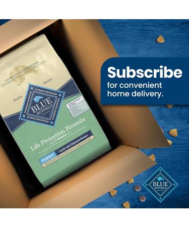 Blue Life Protection Formula Natural Dry Dog Food Puppy Lamb & Oatmeal 11.7kg Large Bag Puppy Lamb & Oatmeal - Buy Online on GoSupps.com
