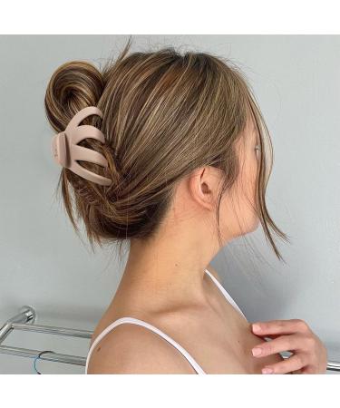 5 Pack Octopus Hair Clips - Matte Neutral Color Hair Claw Clips for Women - Strong Hold Non-Slip Design for Thick and Thin Hair - Buy Online on GoSupps.com