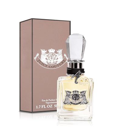 Juicy Couture Eau De Parfum Women's Perfume with Notes of Passion Fruit Princess Lili & Patchouli - Fruity & Floral EDP Spray 1.7 Fl Oz (Pack of 1)