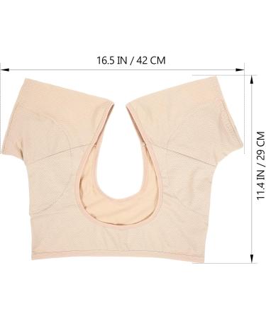 Milist Armpit Pads | Absorbent Sweat Pads for Women - Breathable & Stain-Resistant (1 Pack Beige) - Buy Online on GoSupps.com