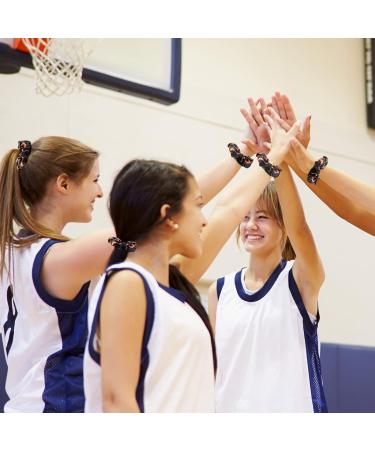 Basketball Stuff Set - Cosmetic Bags, Makeup Storage, Hair Accessories and Pencil Case - Basketball Gifts for Girls in Black - Buy Online on GoSupps.com