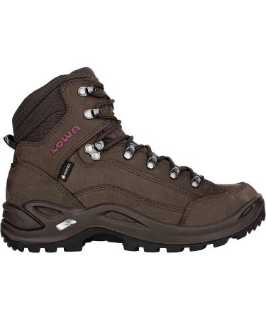 Lowa Renegade GTX MID 41.5 EU Espresso - Lightweight Waterproof Hiking Boots | International Shipping Available - Buy Online on GoSupps.com