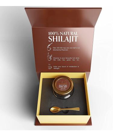 ORGANIZE TAC The Ayurveda Co 100 Pure & Natural ShilajitShilajeet Raw Liquid Resin Increases Performance Immunity Metabolism Stamina 20gm - Buy Online on GoSupps.com