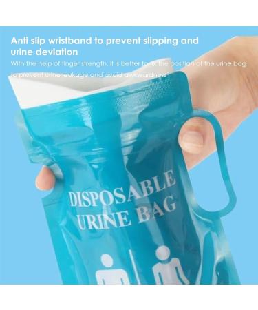 GYOUZA Portable Urinal Bag | Men Women Water Absorbent Pee Bag | Airtight Urinal Bags Toilet Training Tool for Patients Portable for Rock Climbing Traffic Jam Cyan Blue WU2514KJTHA7SP67RK - Buy Online on GoSupps.com