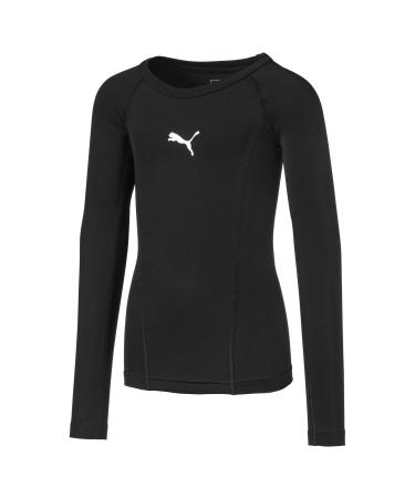 PUMA Unisex Kids LIGA Baselayer Tee LS Jr Shirt 152 Puma Black