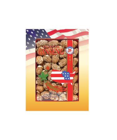 Hsu's SKU 0168-S4 Pearl Small American Ginseng Roots - Premium 100% Wisconsin Cultivated Whole Ginseng Roots - Small 4 oz Box