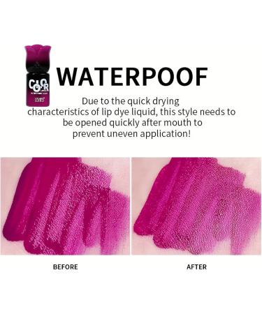 Lip balm lipstick to create soft full healthy and moist lips moisturizing lip gloss lasting non-stick cup girl's professional lipstick cosmetic matte color purple - Buy Online on GoSupps.com