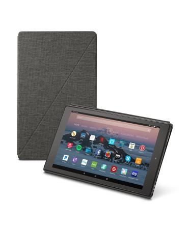 Amazon Fire HD 10 Tablet Case (7th Generation, 2017 Release), Charcoal Black