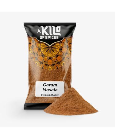 A Kilo Of Spices | Garam Masala Powder | Ground Spice Mix | Carefully Blended Ground Spices | Gram Spice Blend Naturally Sourced Suitable for Vegans | No Artificial Colouring | Garam Masala - 500g