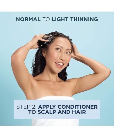 Cleanser Shampoo System 1-6 Liters Hair Care for Fine/Normal and Color/Chemically-Treated Hair with Thinning 33.8 fl oz-And Nice Black Steel Comb To Curl Your Beautiful Hair (System 3 Litter Duo) - Buy Online on GoSupps.com
