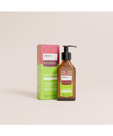 Arganicare | Macadamia Range | REPAIR SERUM | With Organic Macadamia Oil | Accelerates Growth | Strengthens & Provides Resistance Against Hair Loss | Dry Damaged Hair | 100 mL - Buy Online on GoSupps.com