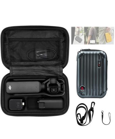 Honbobo Pocket 3 tag bag compatible with DJI Osmo Pocket 3 Bag Hardshell Case Osmo Pocket 3 Protection bag Osmo Pocket 3 Accessories (Gray)