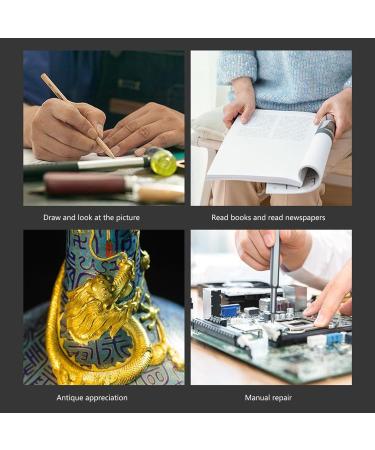 Uncles 6X Magnifying Glass Eye-Loupe Magnifier Portable Handheld Magnifying Lens for Gems Jewelry Coins Inspection Science 58mm - Buy Online on GoSupps.com