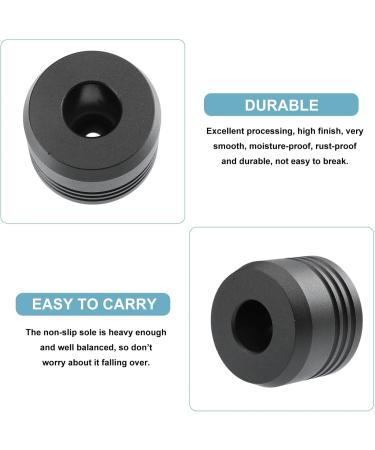 Minkissy Small Foam Spoon & 1st Razor Holder - Practical Aluminum Shaving Stand for Bathroom Storage | Beard & Razor Organizer - Buy Online on GoSupps.com