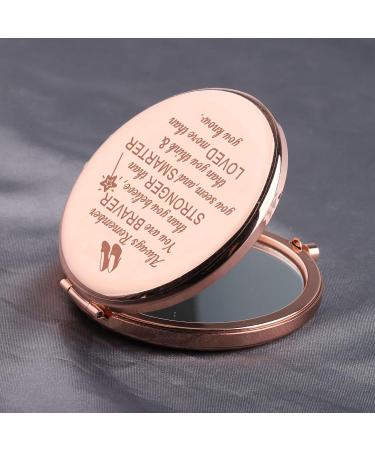 BAUNA Wizard of OZ Pocket Makeup Mirror - Red Ruby Slippers Inspirational Gift - Buy Online on GoSupps.com