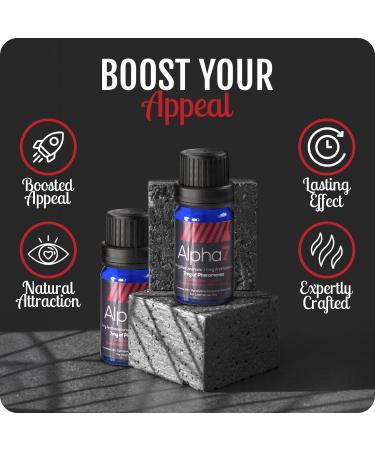 Alpha 7 Unscented Men s 7 mg of Pheromone Cologne - Pheromone Infused Oil to Boost Confidence & Attract Attention - Cologne Made with Premium Ingredients - 2x (10 ml) 0.67 Fl Oz (Pack of 1) - Buy Online on GoSupps.com