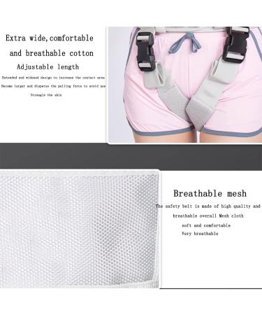 ICEMOB Transfer Belt with Leg Loops Gait Belt for Elderly Patient Lift Sling Breathable Mesh Cloth Standing Assistance Belt Quick Release Locking Buckle Easy to Clean Small - Buy Online on GoSupps.com
