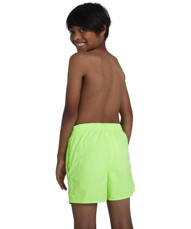 Speedo Boys Essential 13 Swim Trunks - M Zest Green | Best International Shipping - Buy Online on GoSupps.com