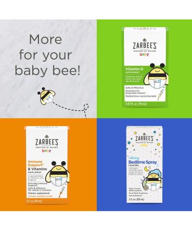 Zarbee's Baby Daily Probiotic Drops for Infants 0+ Months - 0.27 fl oz (8 ml) | Digestive Health Boost - Buy Online on GoSupps.com