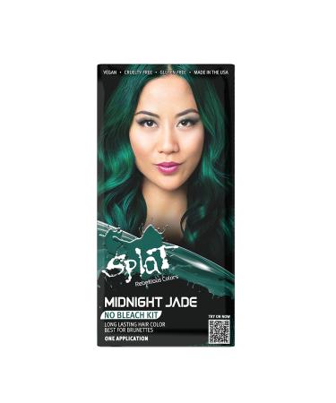 Splat Hair Splat Rebellious Colors 30 Wash Hair Color Kit  Midnight Jade  6 Oz