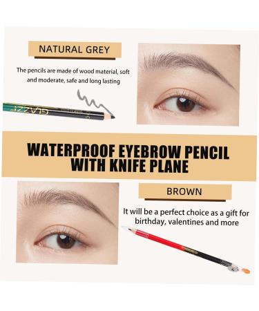 FOMIYES 12pcs Lip Liner Eyeliner Waterproof Eyeliner Pencil Makeup Pencil Eye Shadow Pencil Lips Black Eye - Buy Online on GoSupps.com