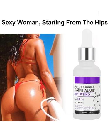Essential Oil for Buttock Massage & Hip Lift - Best Body Massage Oil for Glutes - Buy Online on GoSupps.com