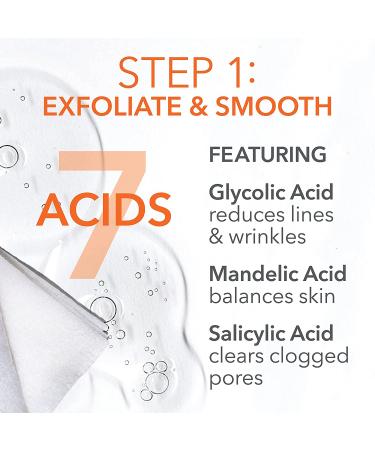 Dr. Dennis Gross Extra Strength Daily Peel for Oily Skin, Uneven Tone & Texture, Wrinkles, Enlarged Pores - 5 Treatments - Buy Online on GoSupps.com