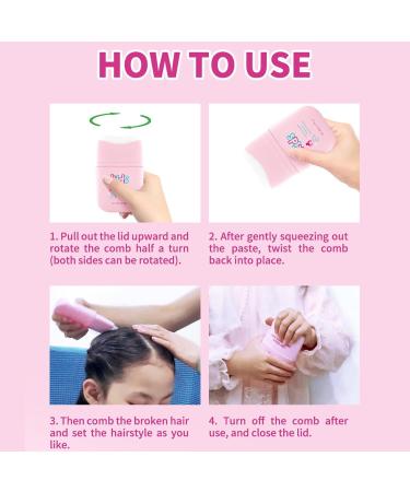Toddler Hair Gel - Broken Hair Finishing Cream Hair Glue Stick for Wigs Hair Pomade Stick 2.7 Fl. Oz Wax Stick for Flyaways Shaping Gel Cream for Kids Baby Hair and Smoothing Flyaways Pochy - Buy Online on GoSupps.com