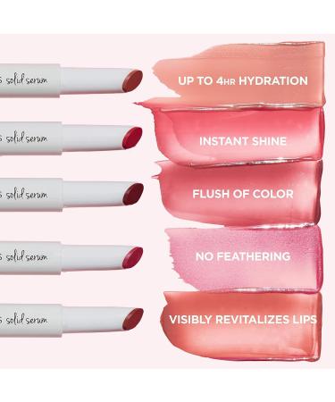 IT Cosmetics Pillow Lips Solid Serum Gloss - Humble (Nude Cinnamon) - Lip Serum with Collagen, Hyaluronic Acid & Tri-Oil Complex - 0.07 oz - Buy Online on GoSupps.com