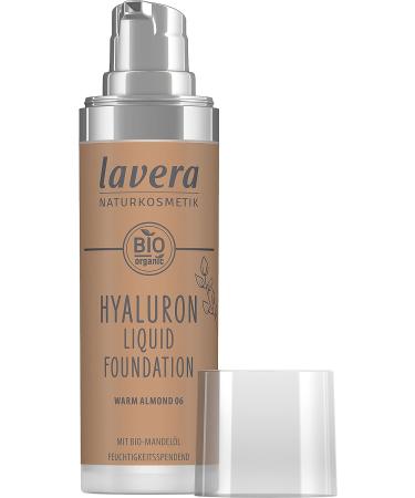 Lavera Warm Almond Hyaluron Liquid Foundation 30ml - Natural Coverage for Radiant Skin - Buy Online on GoSupps.com