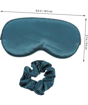 Shop Minkissy Eye Mask & Hair Ring Satin Sleeping Masks Shading Blindfolds & Travel Accessories for Ultimate Comfort - Buy Online on GoSupps.com